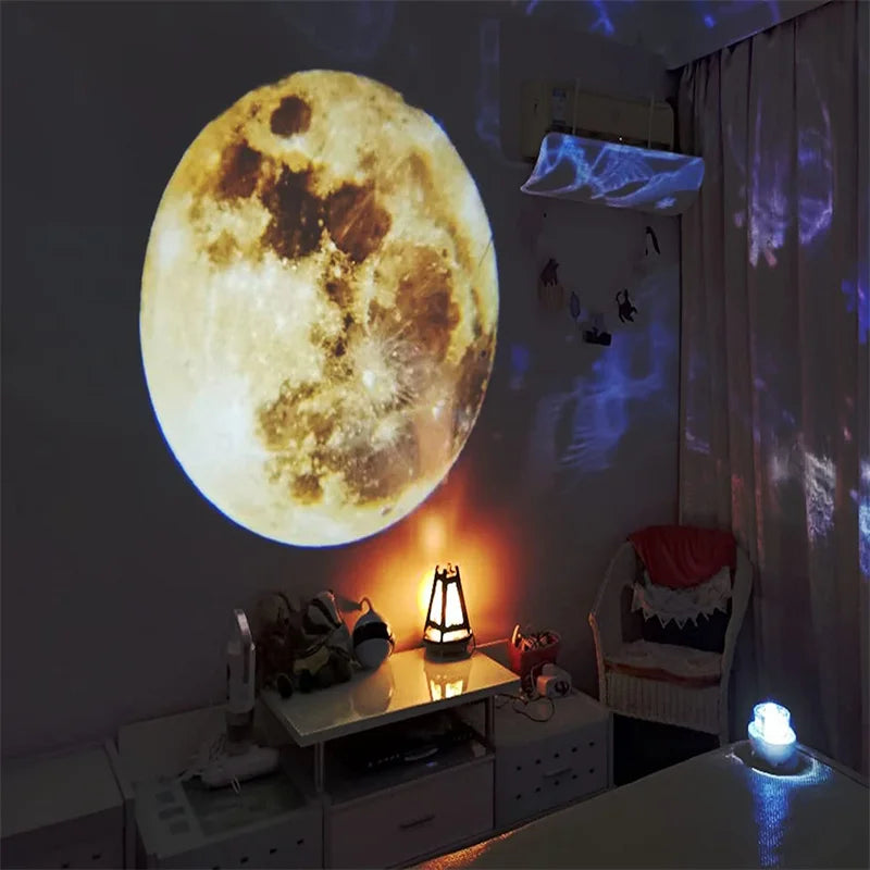 Earth Moon Projector