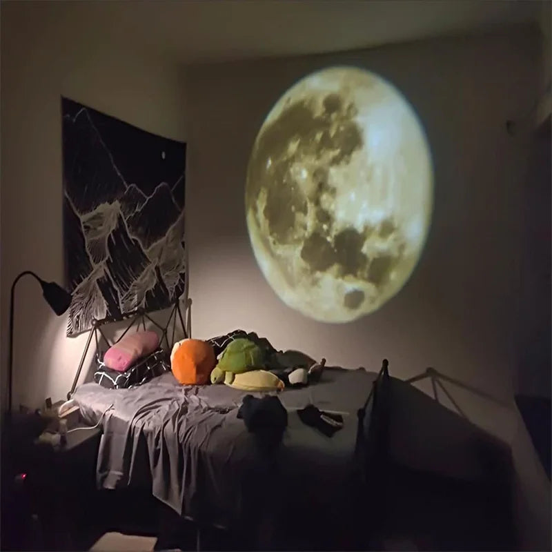 Earth Moon Projector