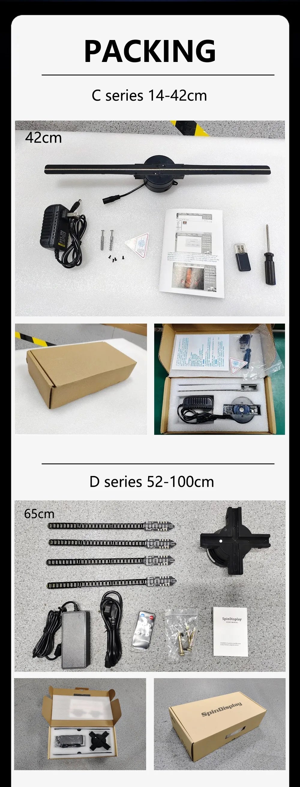 3d hologram fan projector