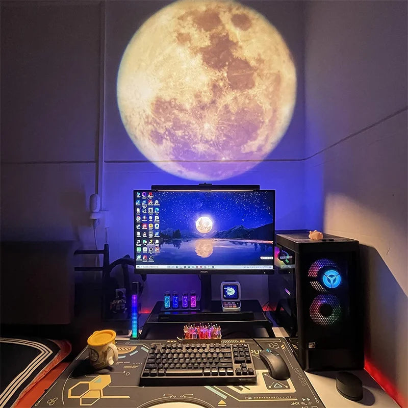 Earth Moon Projector