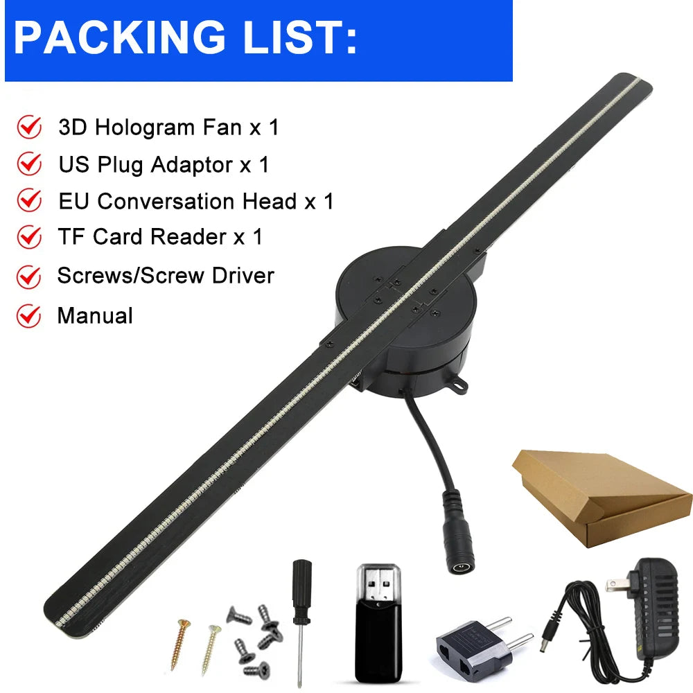 3D Holographic Projector