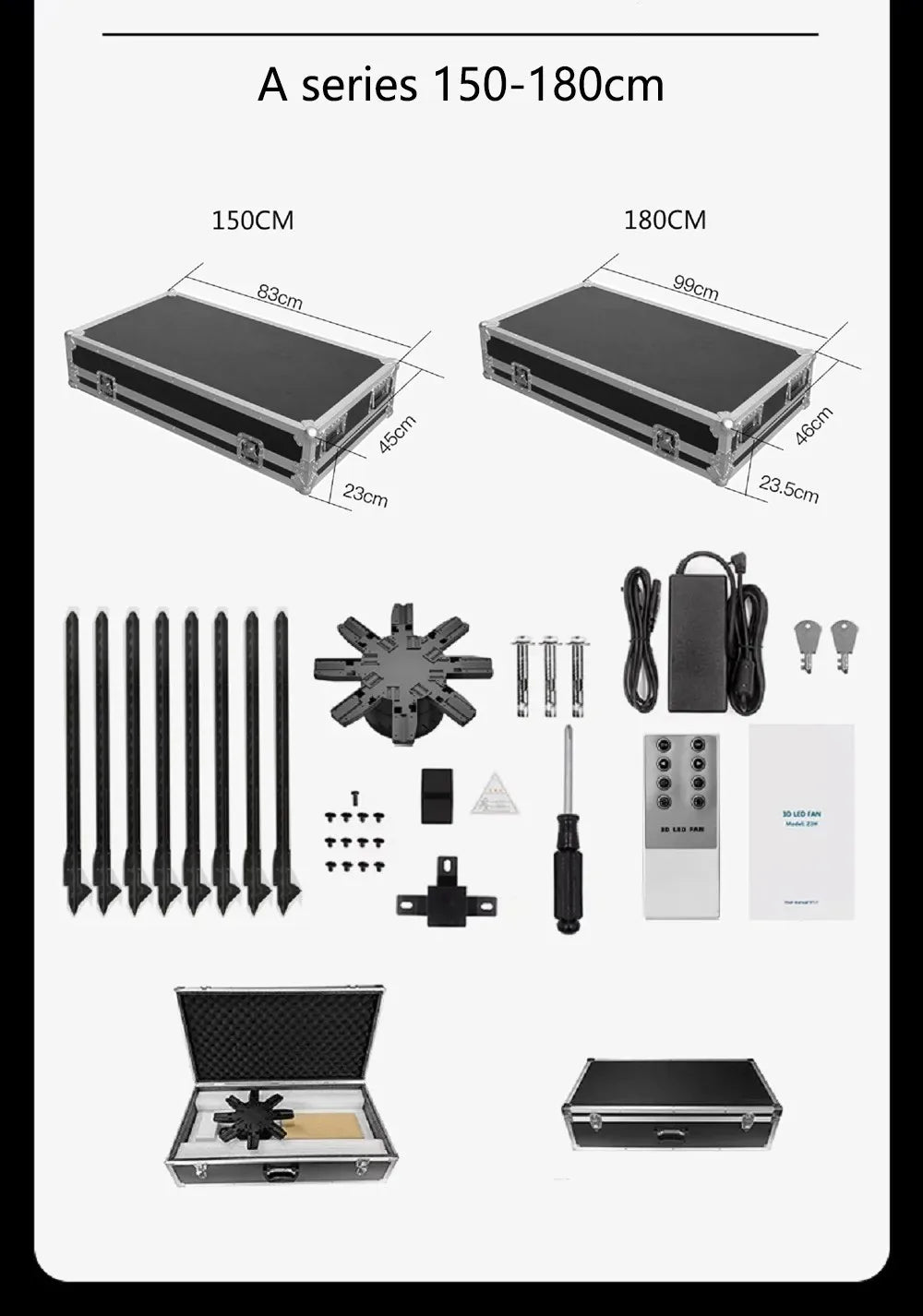 3d hologram fan projector
