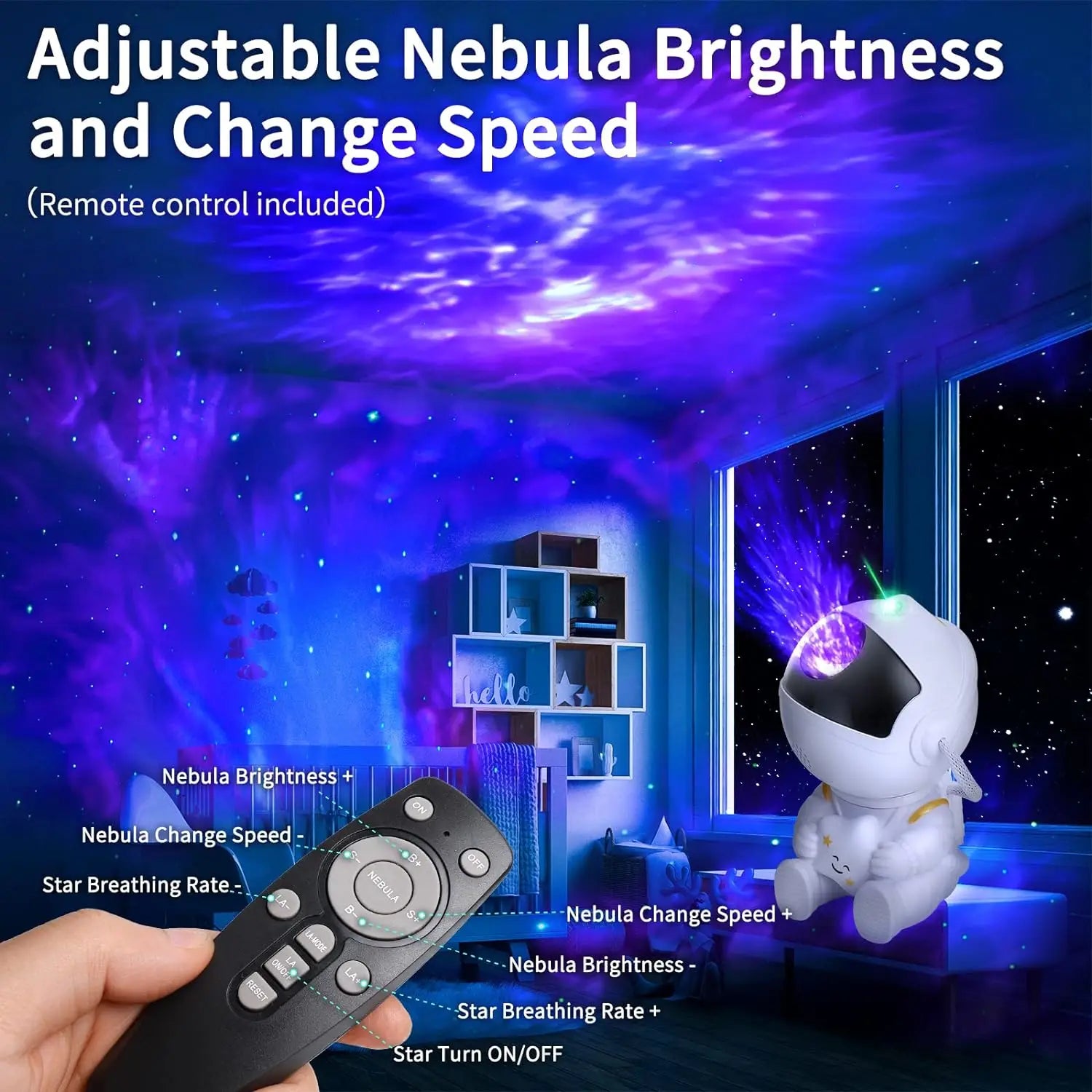 Galaxy Astronaut Projector