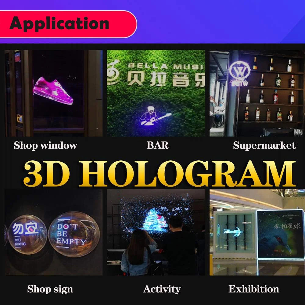 3D Holographic Projector