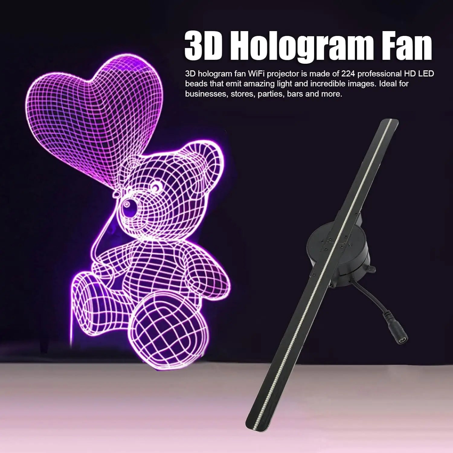 3D Holographic Projector