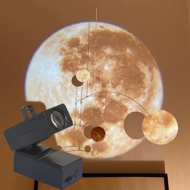 Earth Moon Projector