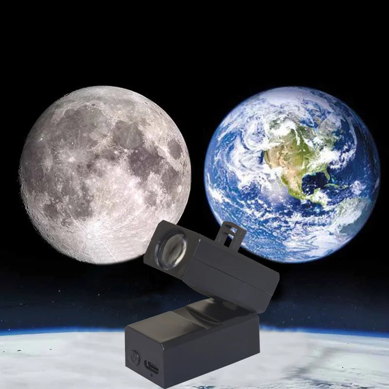 Earth Moon Projector