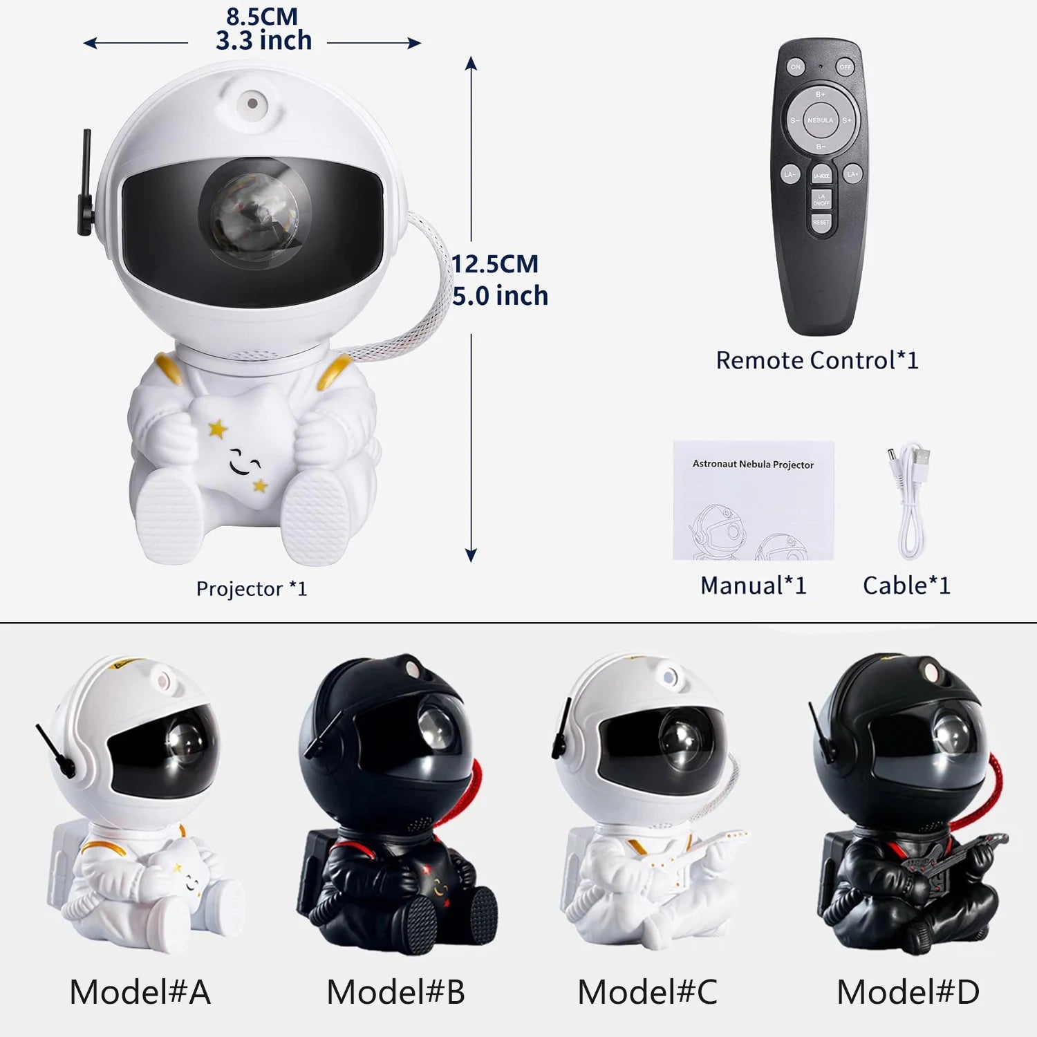 Galaxy Astronaut Projector