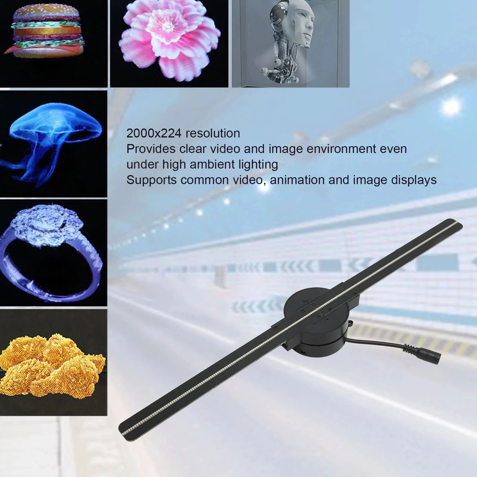 3D Holographic Projector