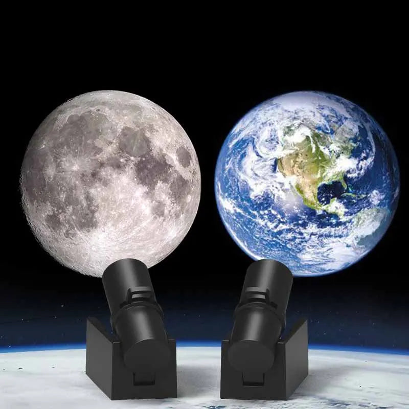 Earth Moon Projector