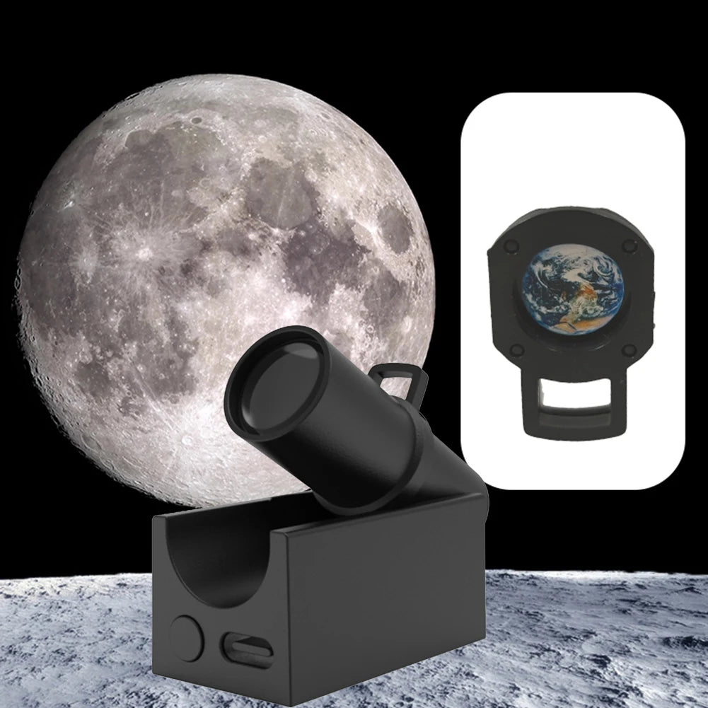 Earth Moon Projector